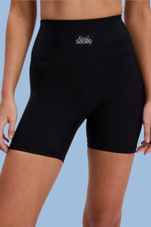 Kynd Society Ribbed Bike Shorts