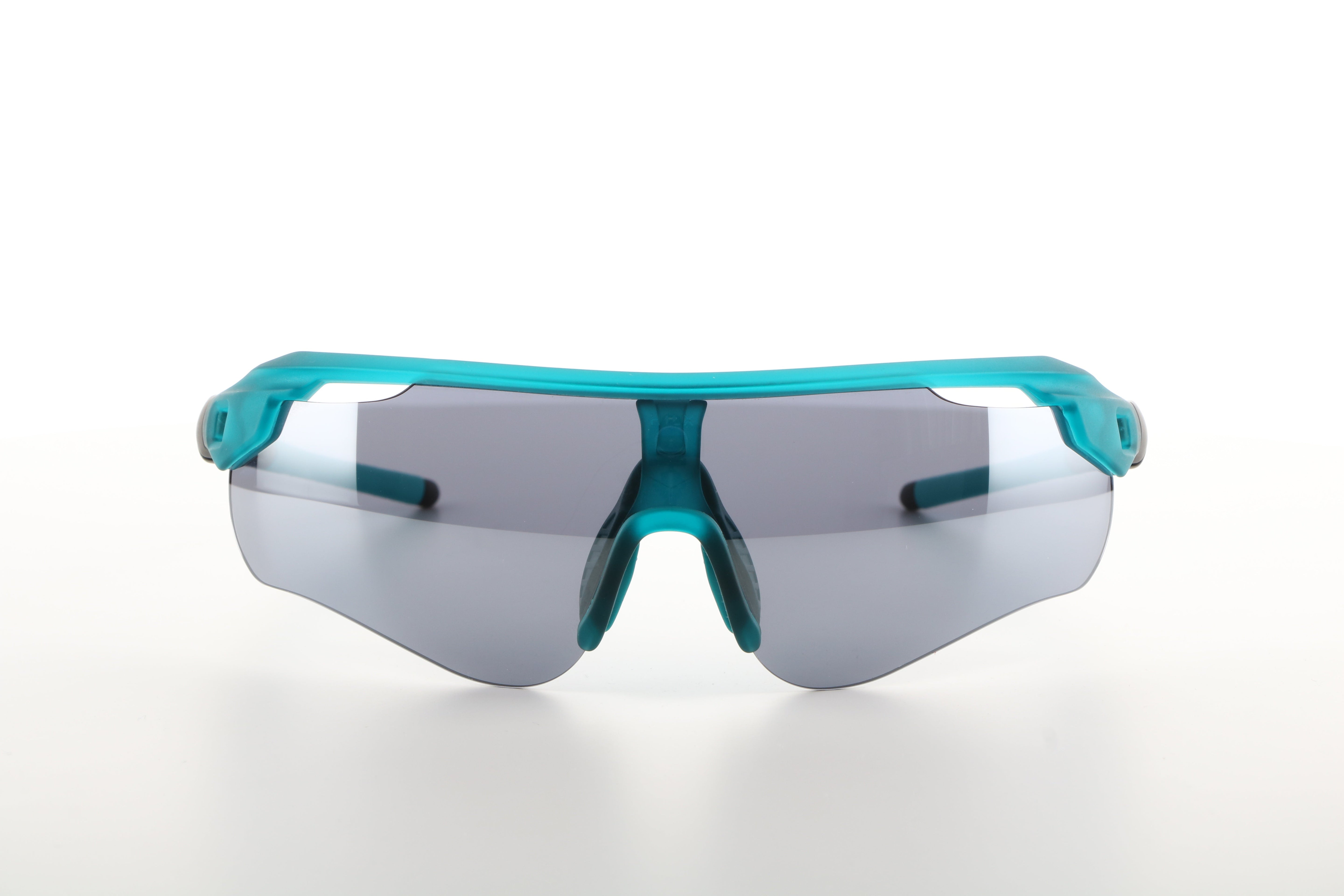 Trail Blazer - Matt Green / Blue with Silver Lens