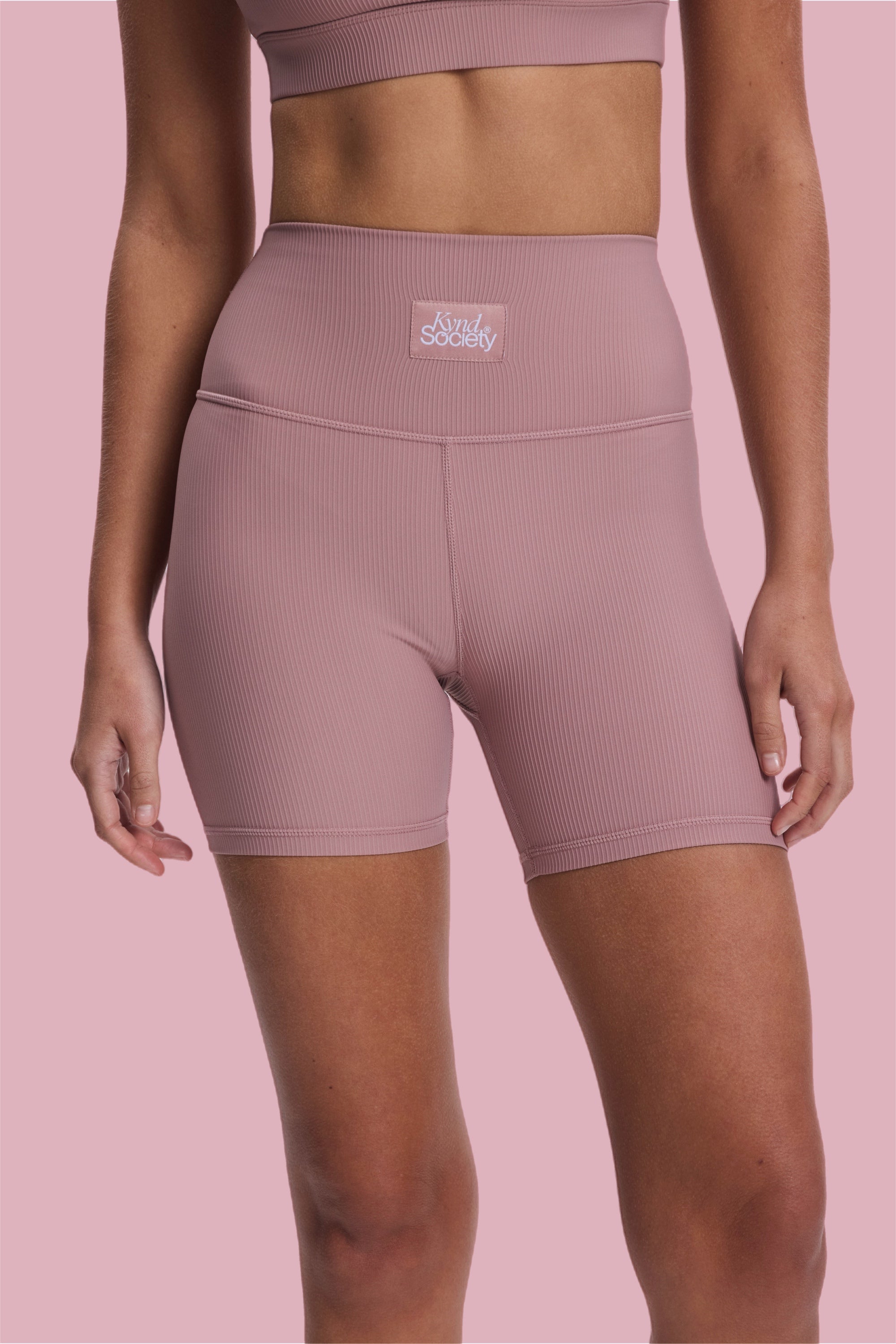 Kynd Society Ribbed Bike Shorts