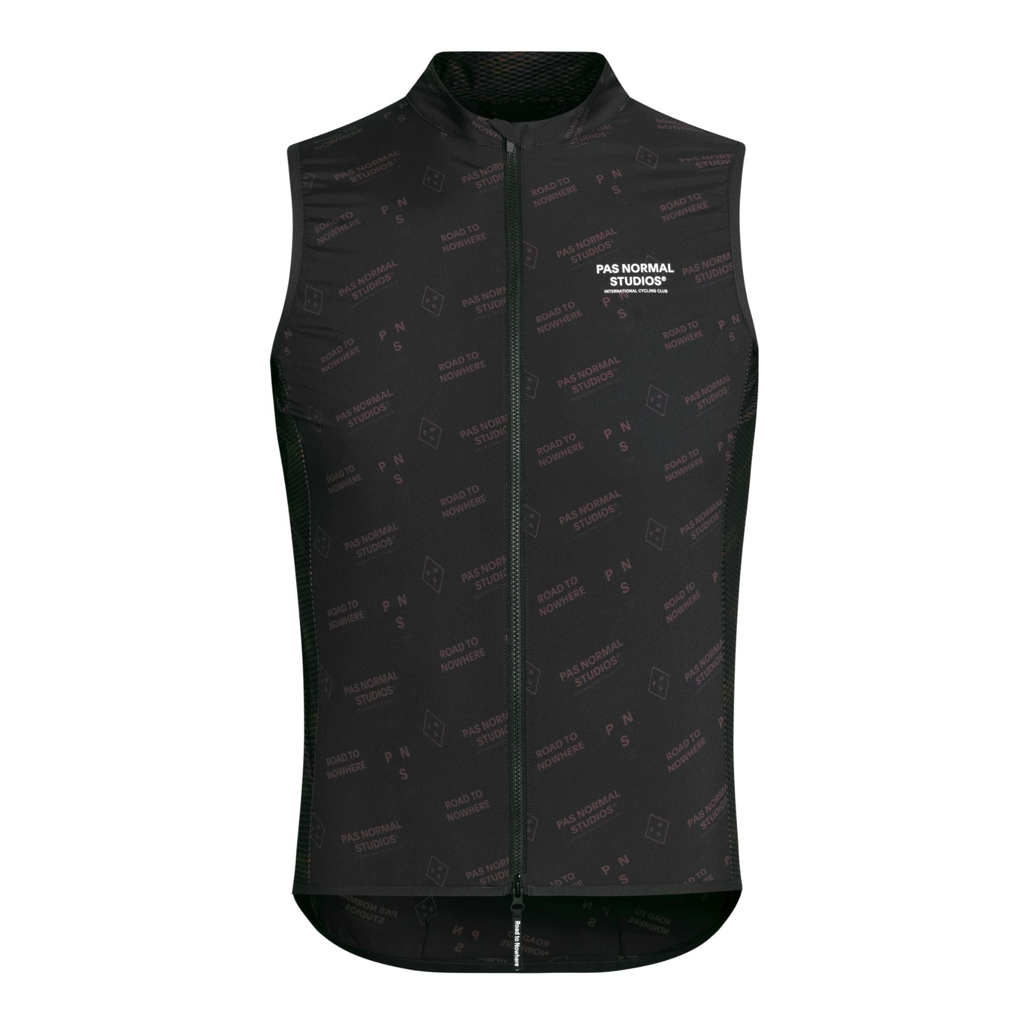 Men's Mechanism Late Drop Stow Away Gilet - Black Contrast