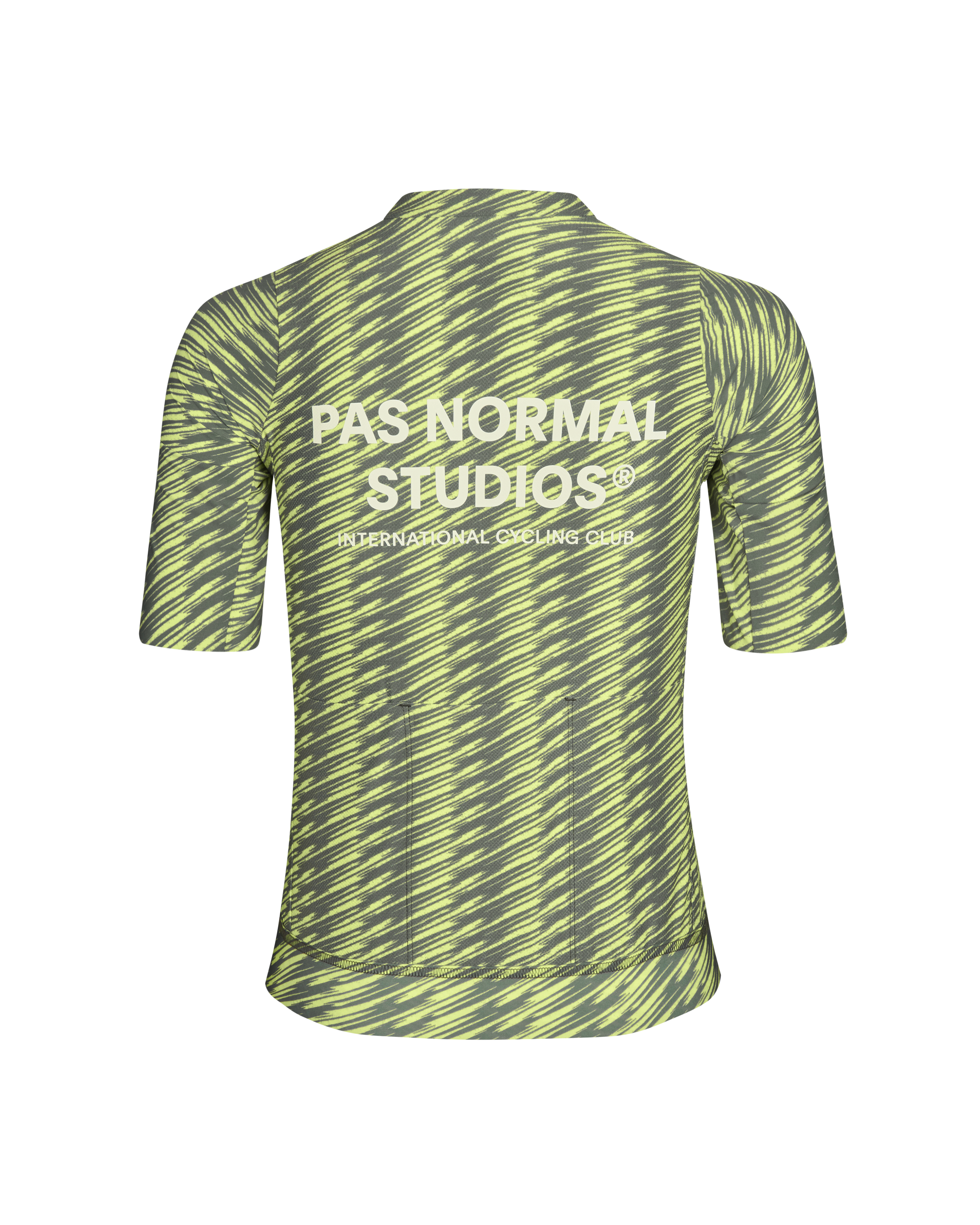 Women's Solitude Jersey - Dark Moss / Lime Green