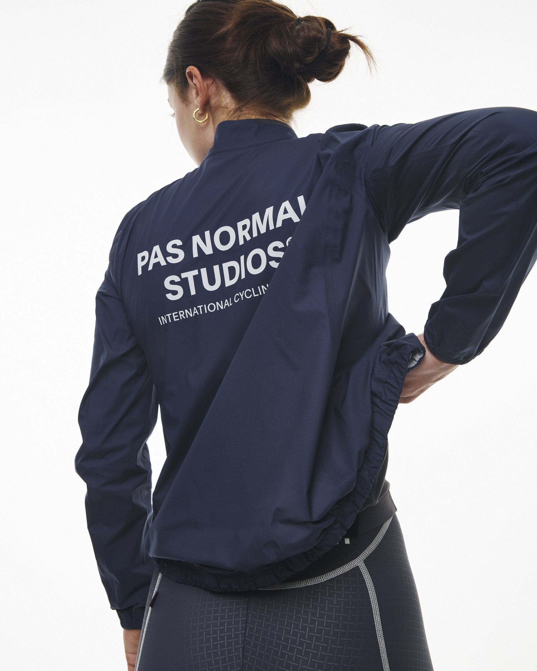 Women's Mechanism Pertex Rain Jacket - Navy