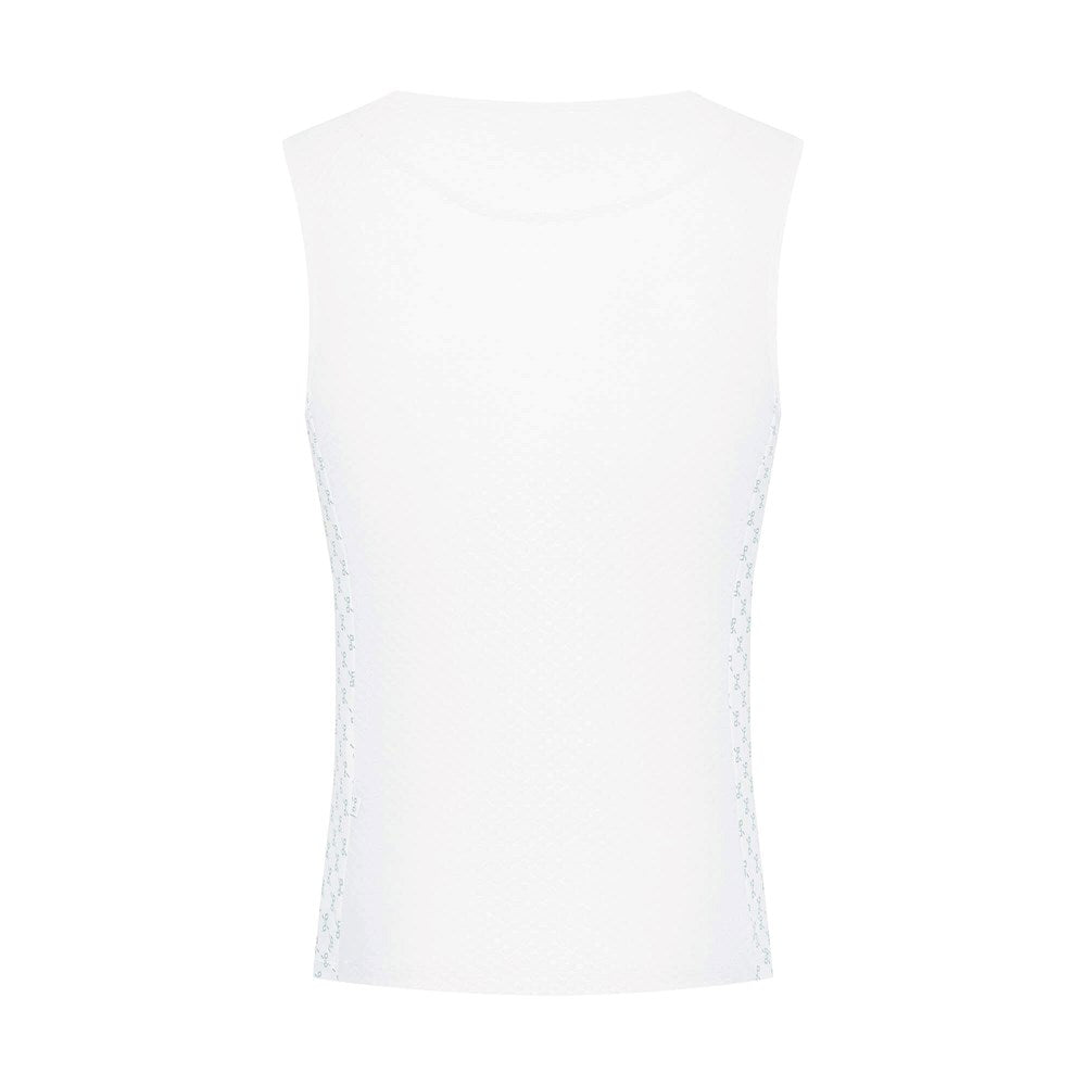 White Sprinteur Sleeveless Base Layer