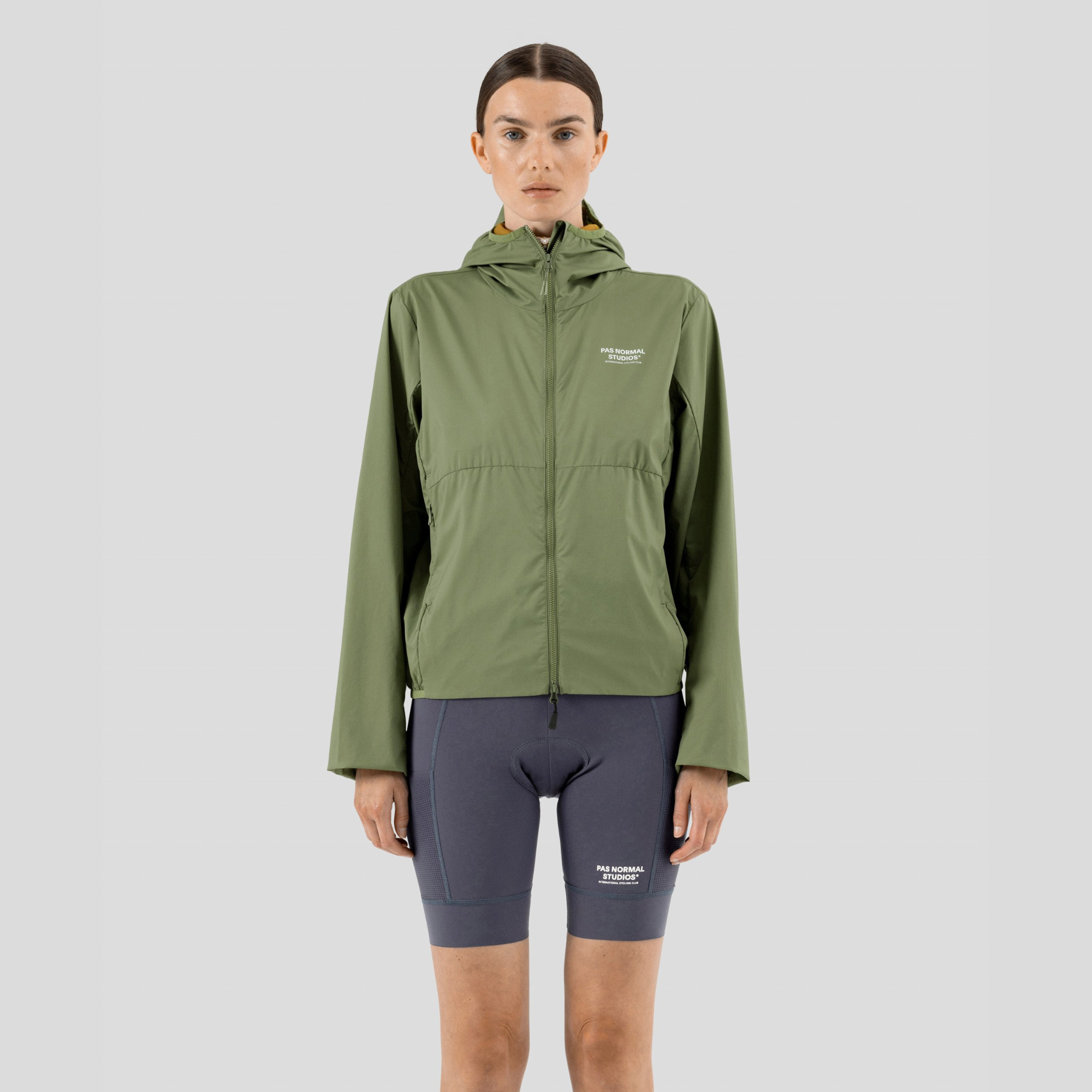 Women's Off-Race Stow Away Jacket - Army Green