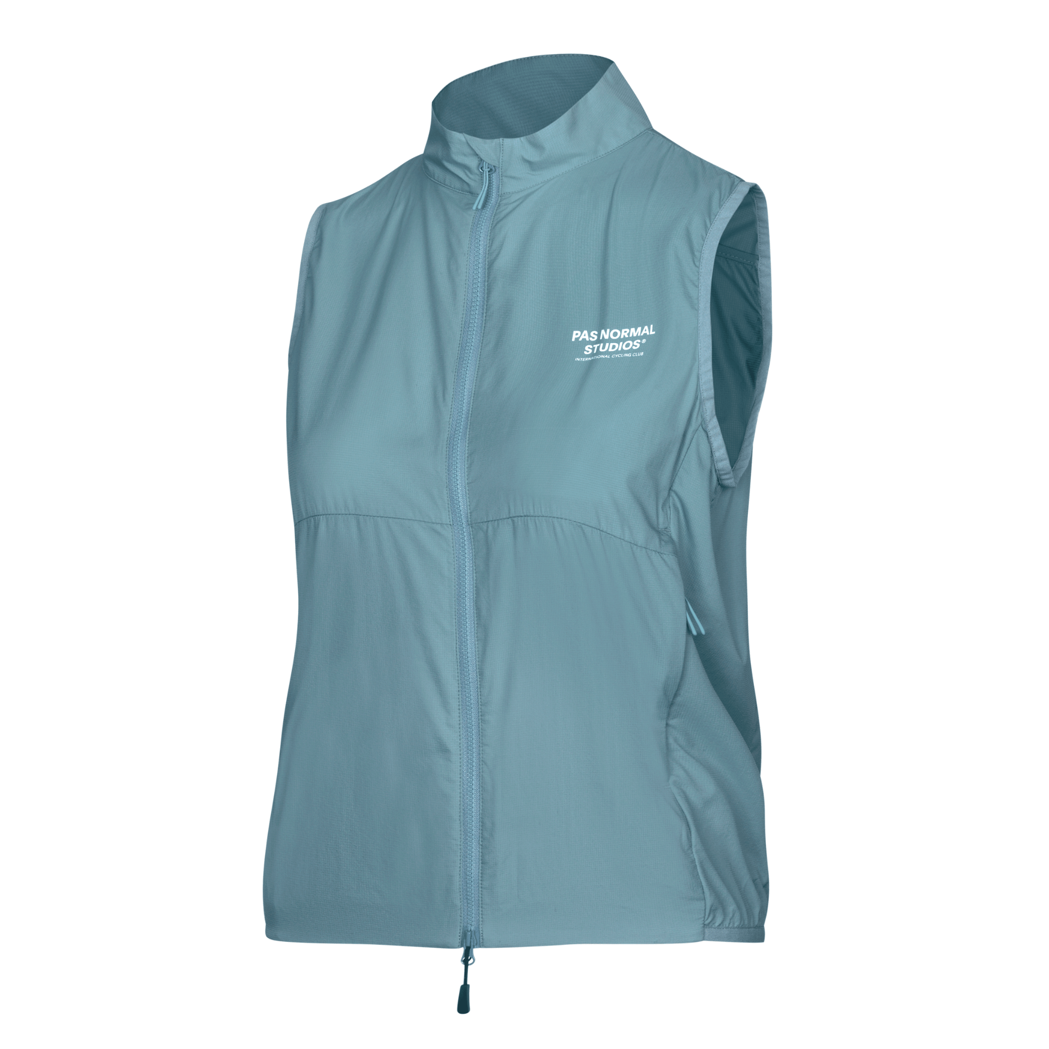 Women's Off-Race Stow Away Vest - Dusty Blue