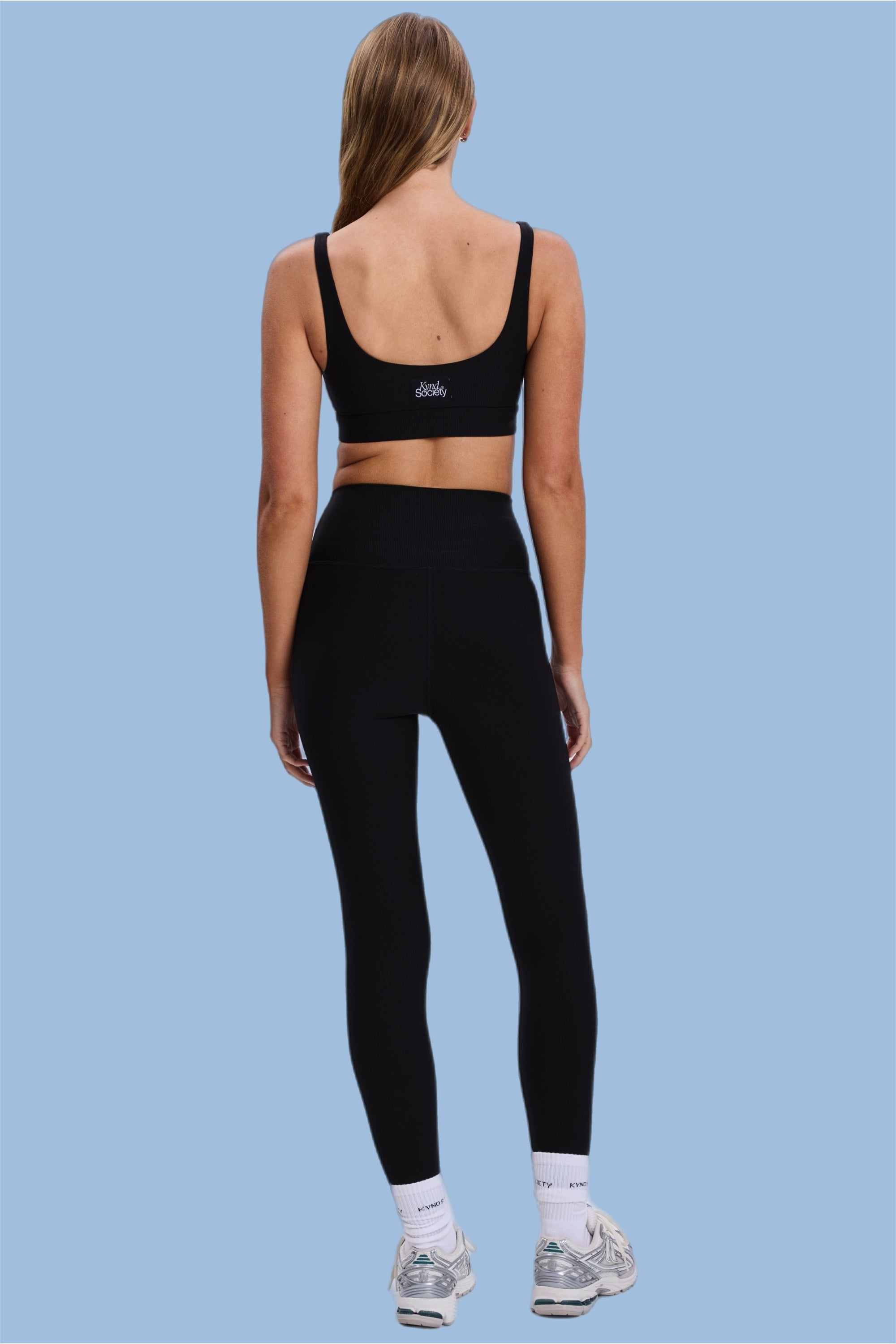 Kynd Society Ribbed Crop Sports Bra