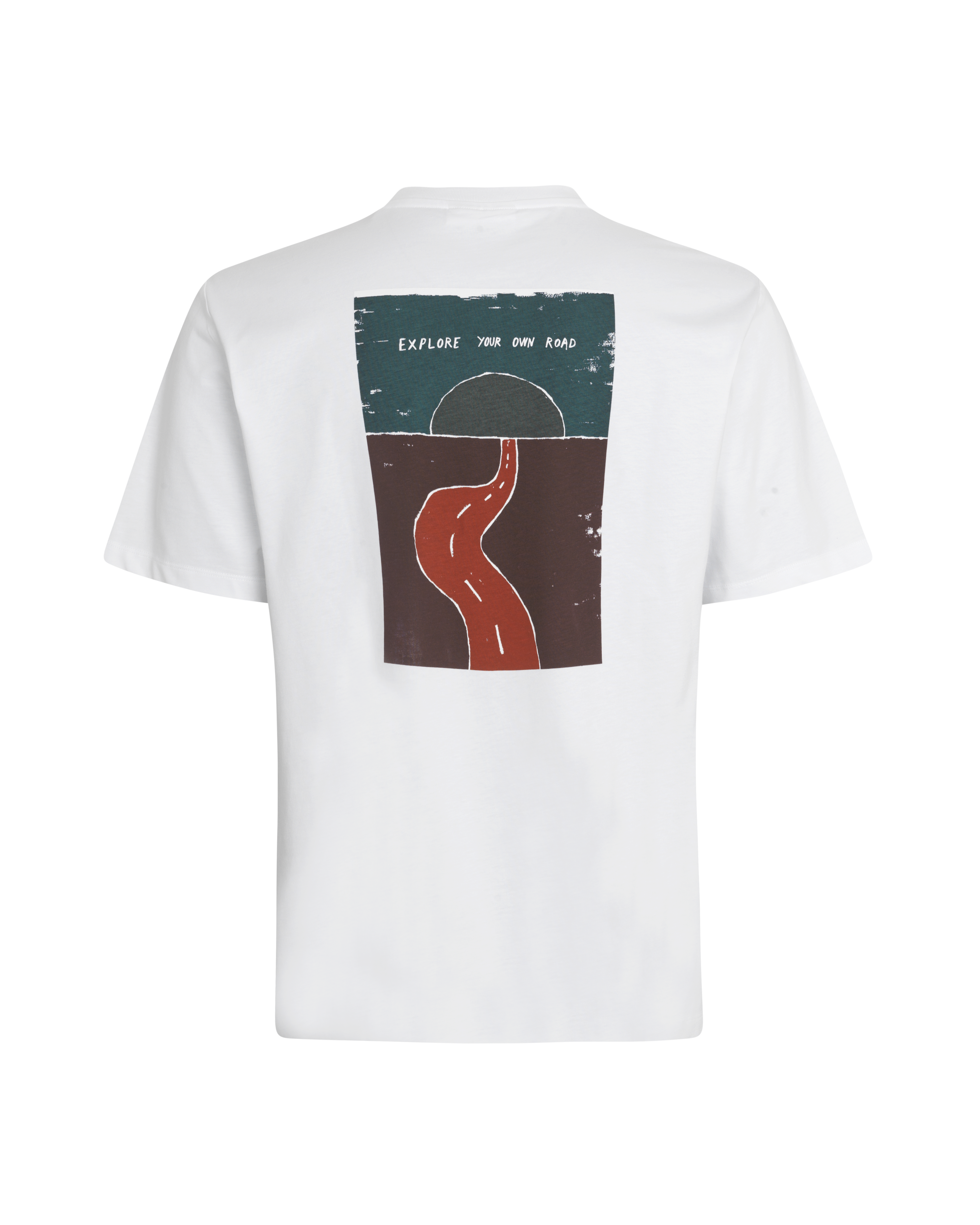 Off-Race Graphic T-shirt - Maroon