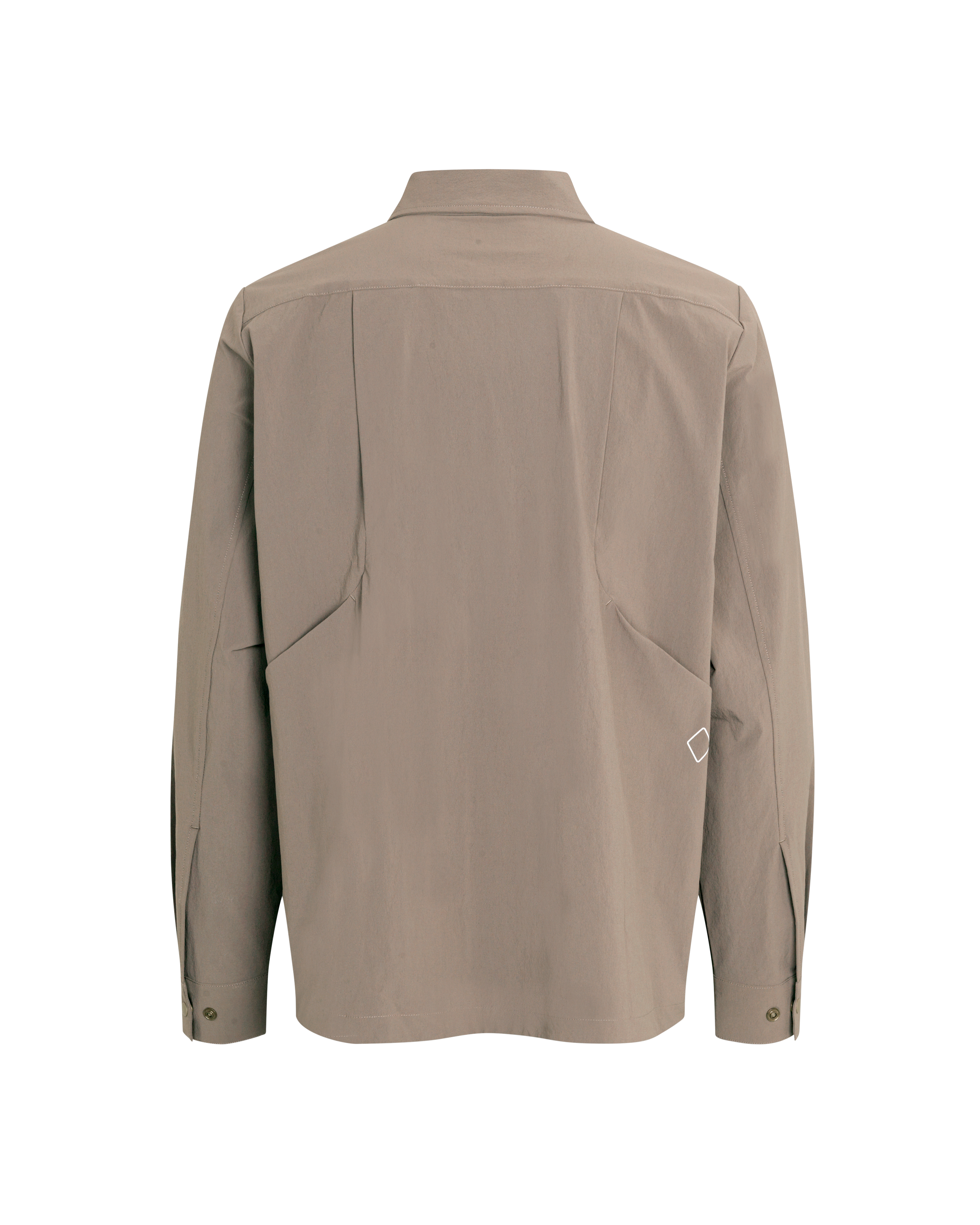 Off-Race Tech Overshirt - Ash Brown