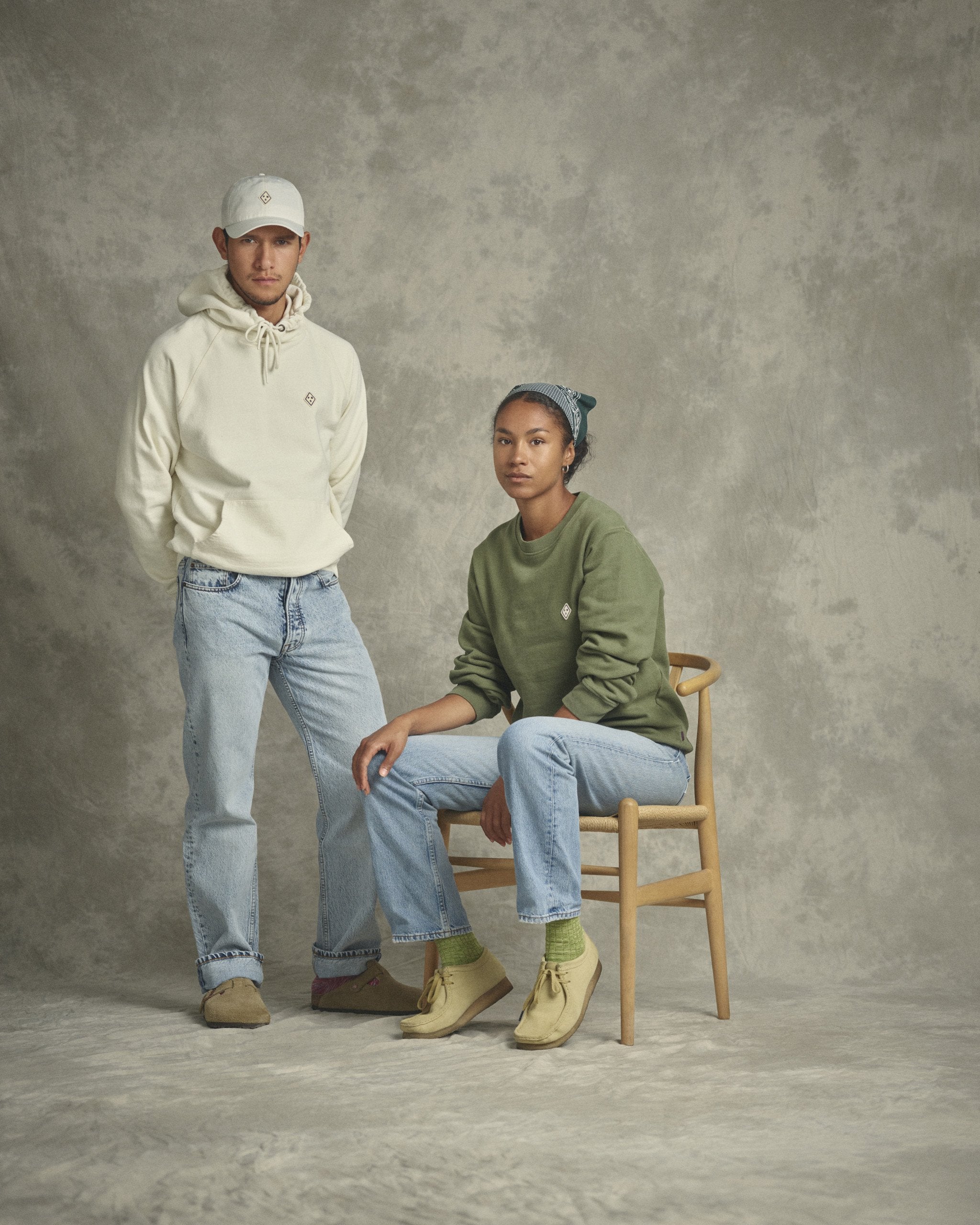 Off-Race Patch Hoodie - Off White