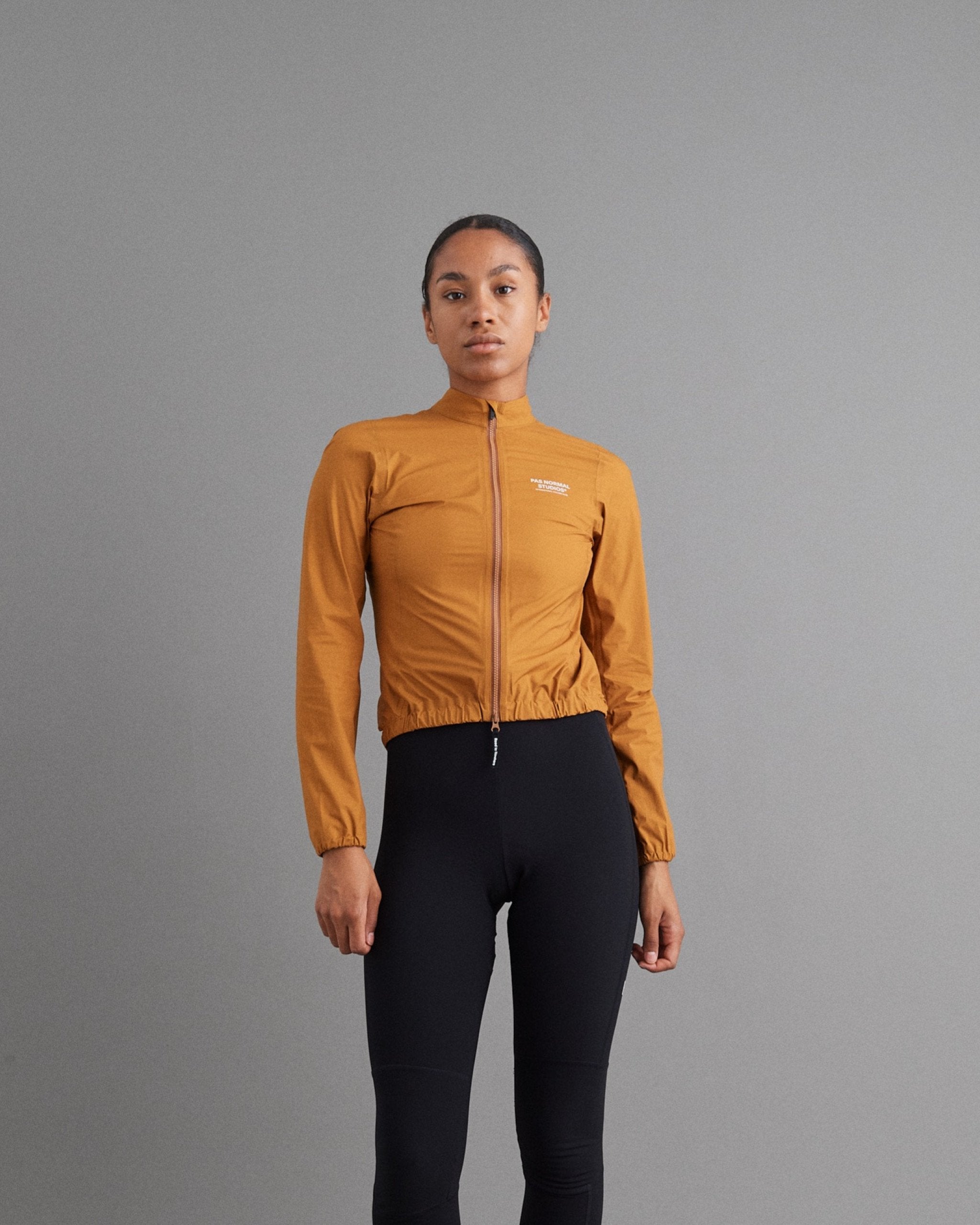 Women's Mechanism Pertex Rain Jacket - Burned Orange