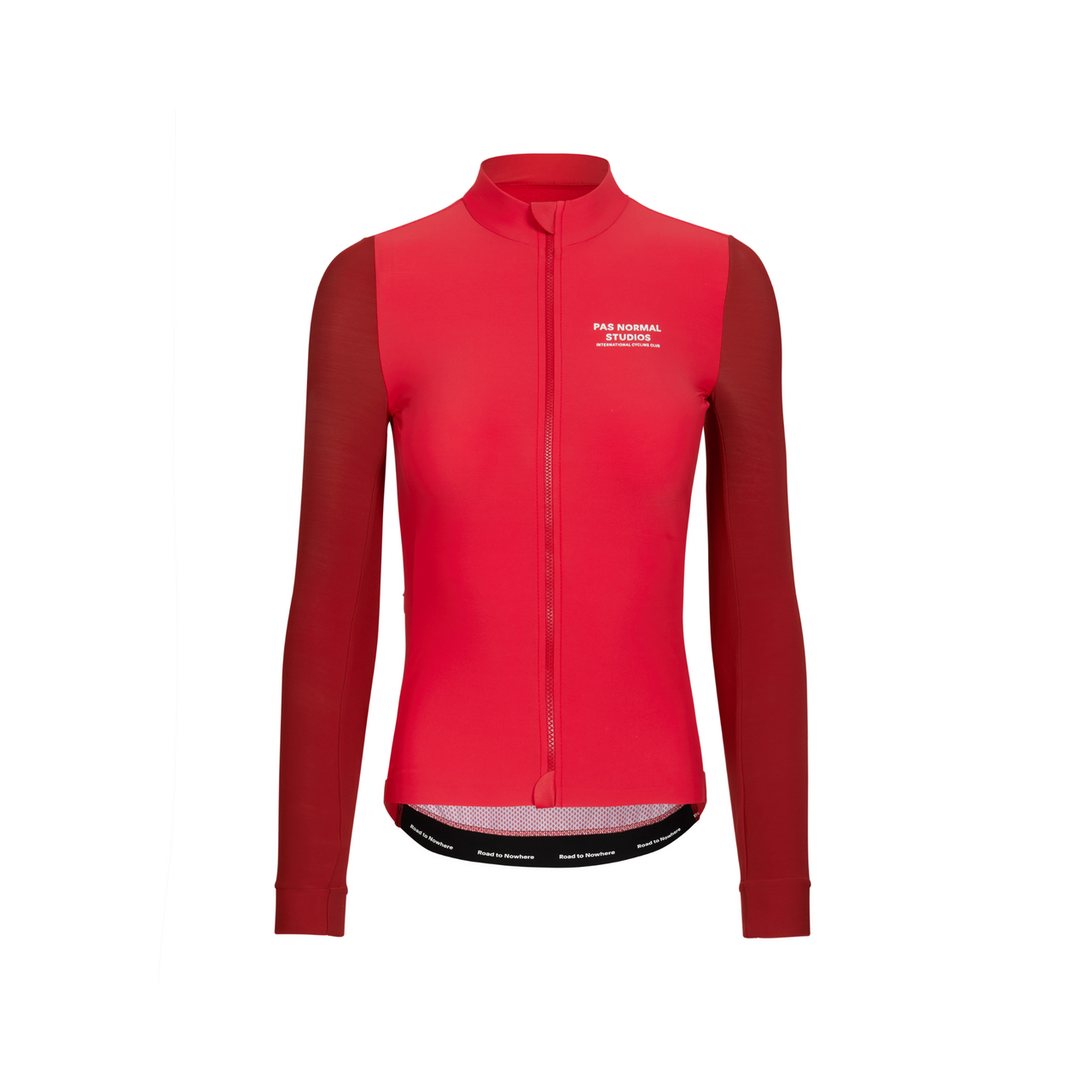Deep Red Mechanism Women's Long Sleeve Jersey