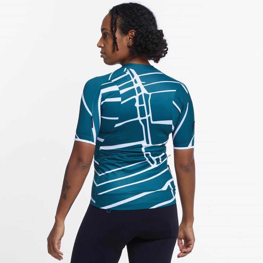 Deep Sea Block Print SE Women's Jersey