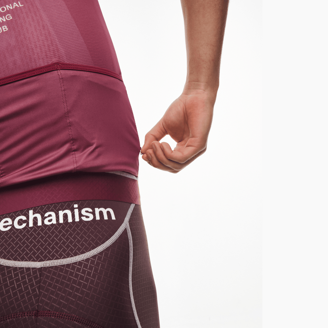 Men's Mechanism Bib - Light Burgundy