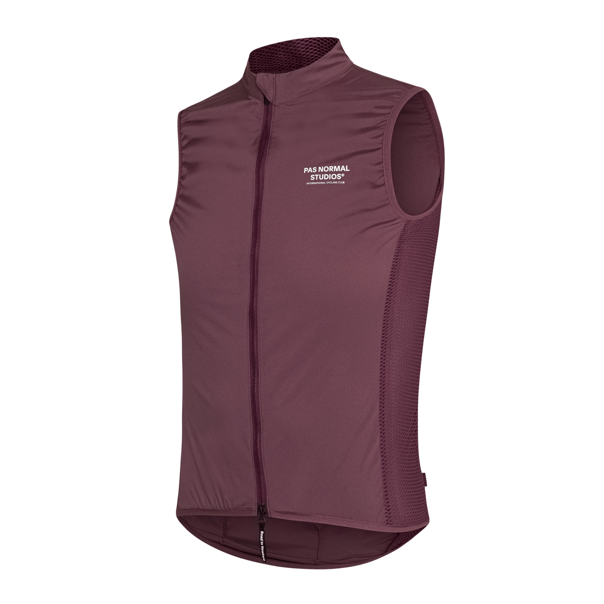 Men's Mechanism Stow Away Gilet - Light Burgundy