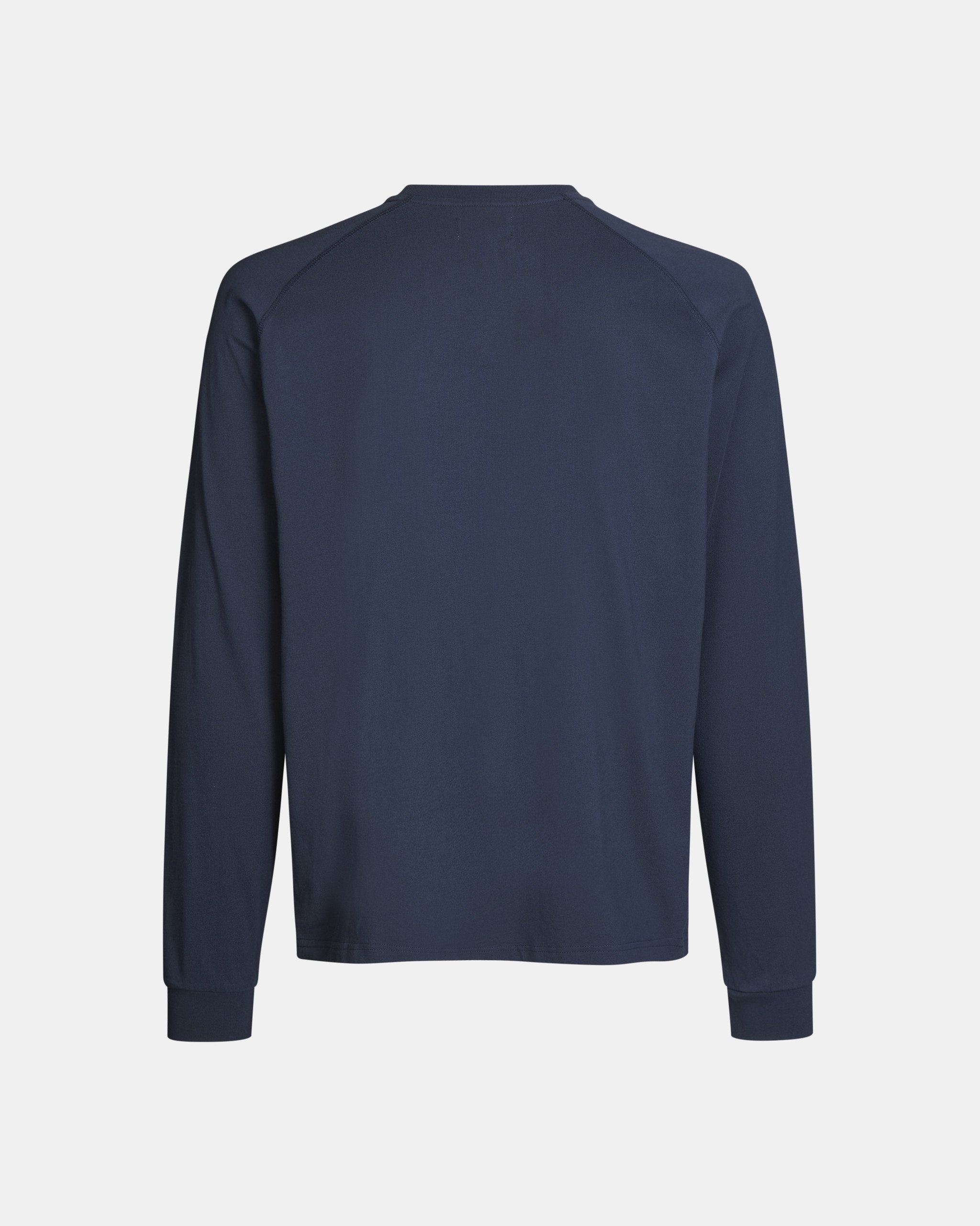 Off-Race Patch Long Sleeve T-Shirt - Navy