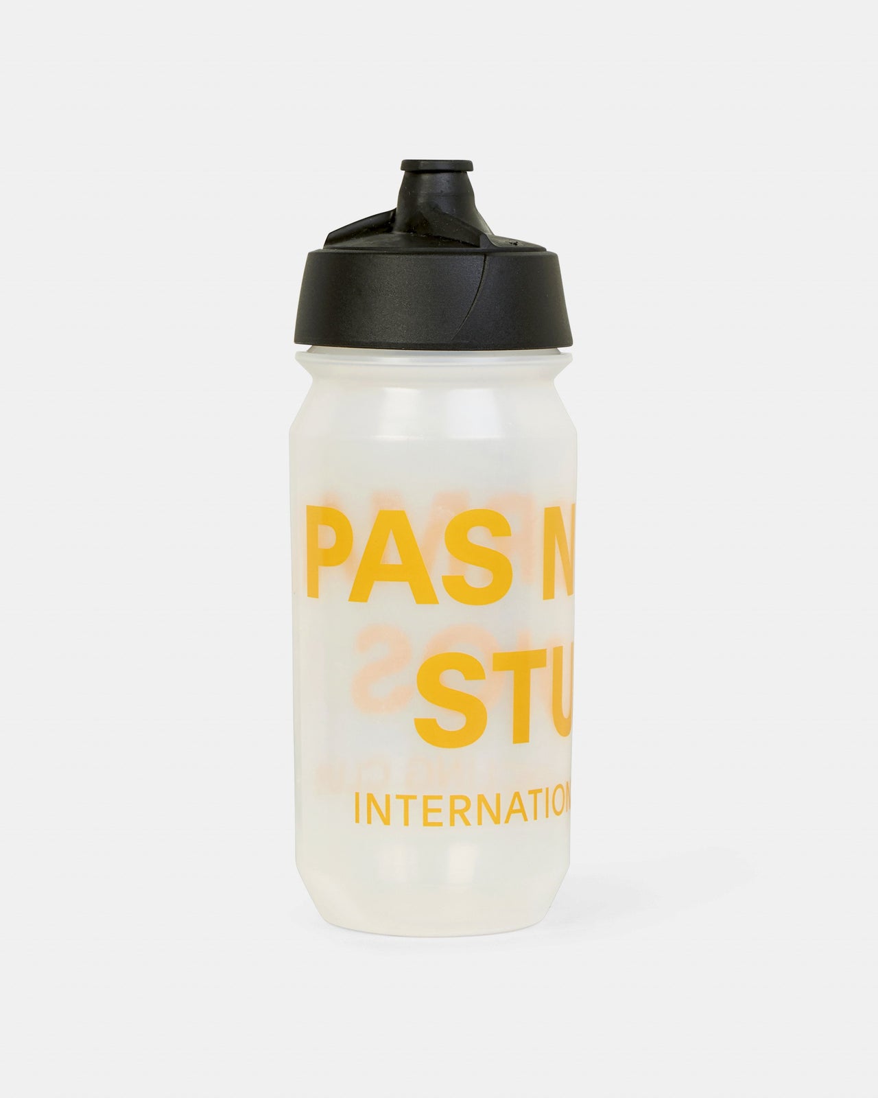 Clear Yellow Logo Bidon