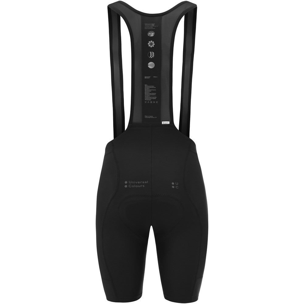 Black Mono Men's Bib Short