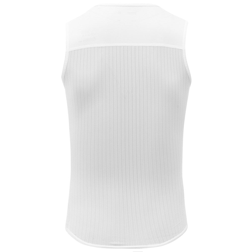 White Mono Men's Sleeveless Base Layer