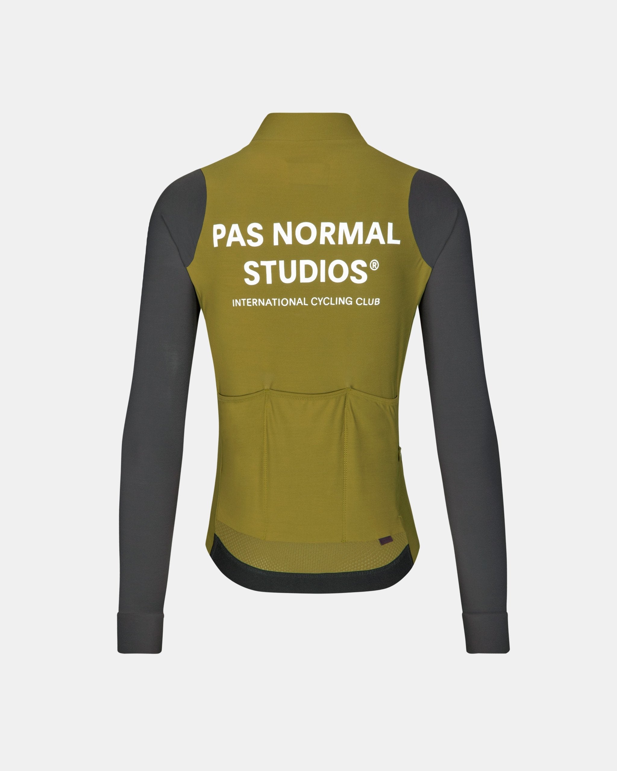 Women's Mechanism Long Sleeve Jersey - Deep Grey / Green